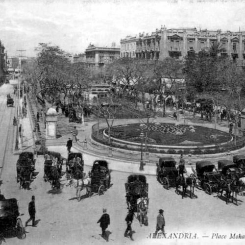 Place Mohammed Ali, Alexandria, Egypt, early 20th century