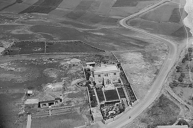 The villa Hajj Amin al-Husseini built in the 1930s in the Sheikh Jarrah neighborhood of East Jerusalem 