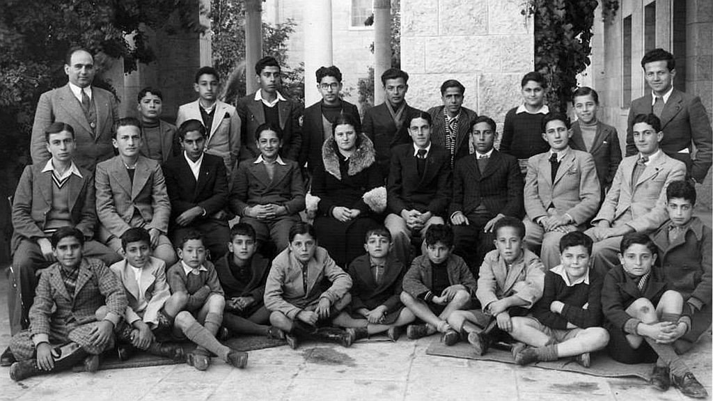 Jerusalem YMCA Boys' Department, 1937