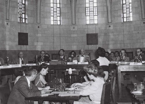 UNSCOP_SESSIONS_AT_THE_YMCA_IN_JERUSALEM