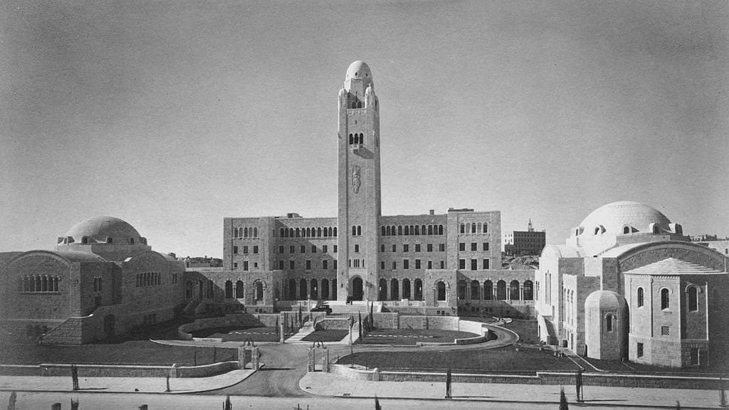 The Jerusalem YMCA, 1933