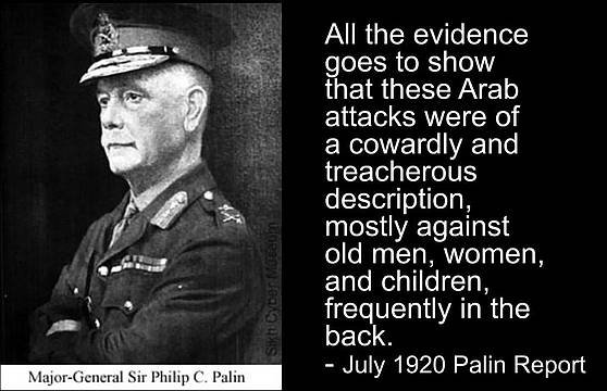 Palin on the 1920 Pogrom
