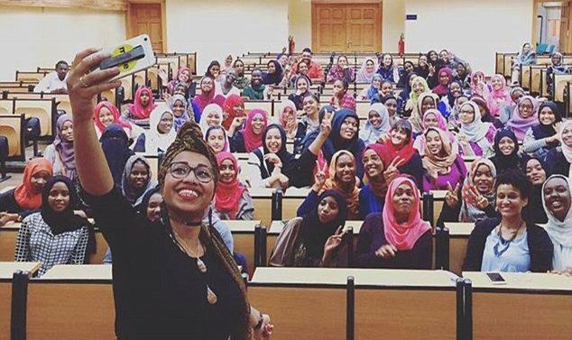 Yassmin at Sudanese Uni